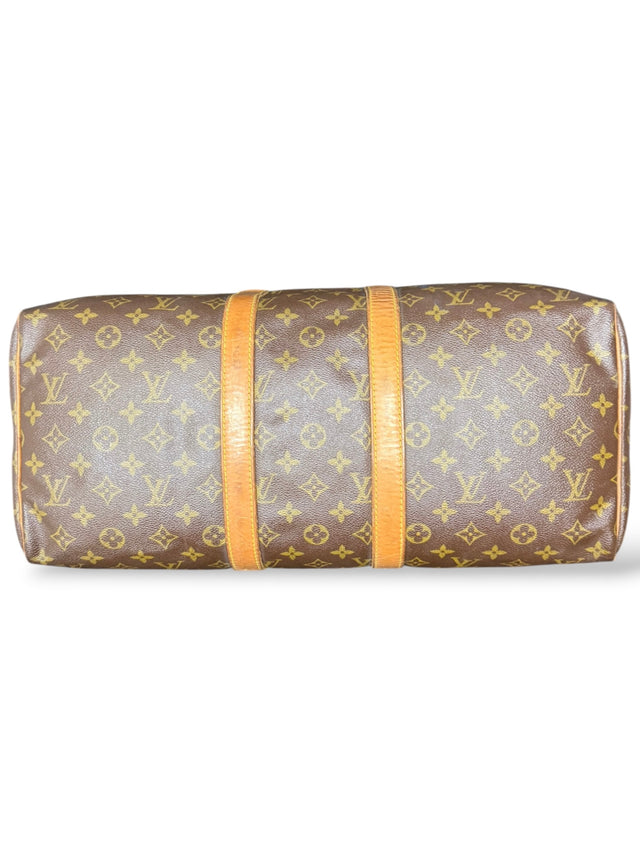 Louis Vuitton Keepall 45 Reisetasche Weekender Tasche Monogram Braun