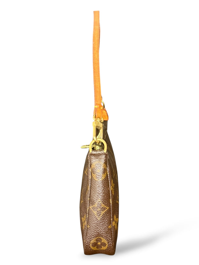 Louis Vuitton Pochette Accessoires Handtasche Monogram Braun