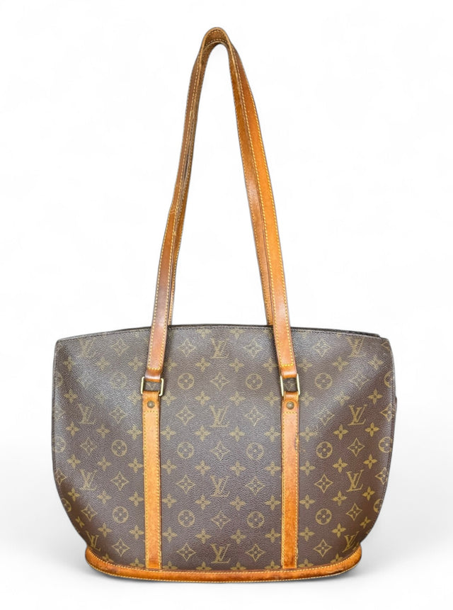 Louis Vuitton Babylone Handtasche Shopper Monogram Braun