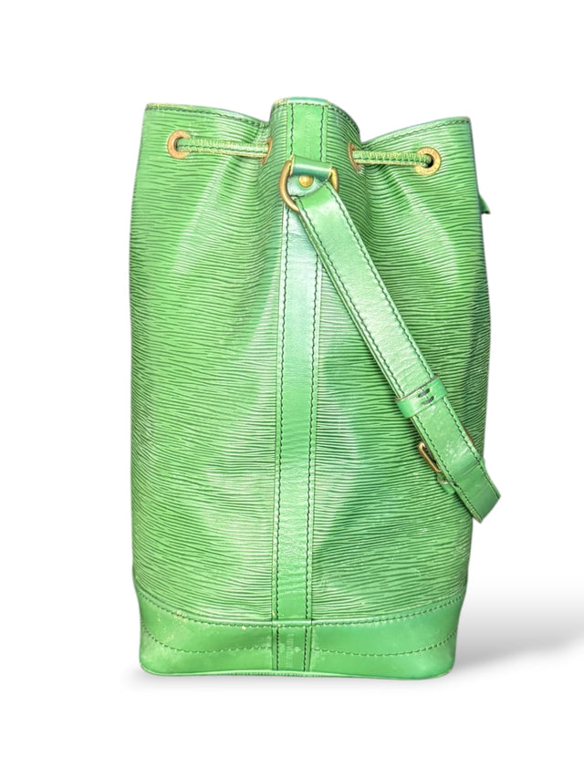Louis Vuitton Sac Noe Grande Handtasche Epi Leder Grün