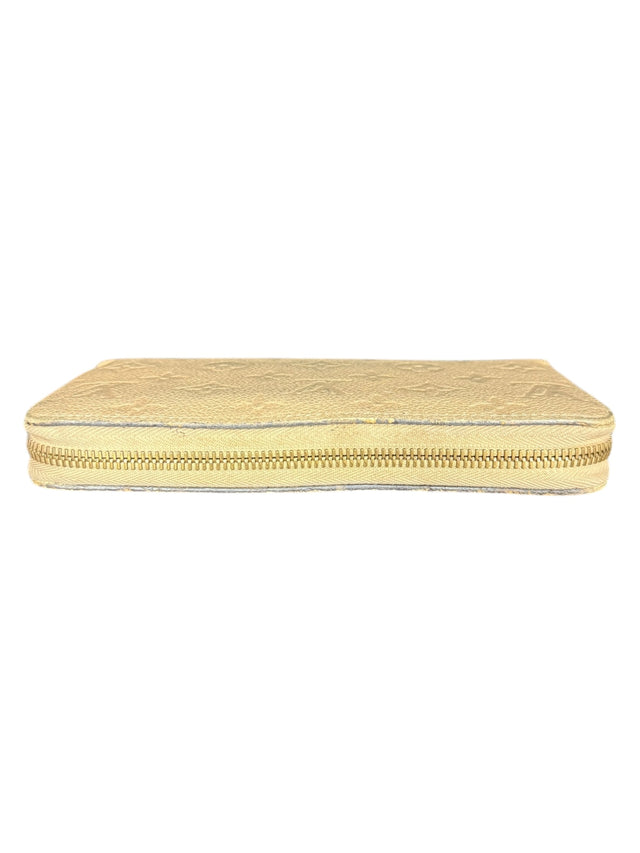 Louis Vuitton Zippy Empreinte Geldbeutel Geldbörse Portemonnaie Beige