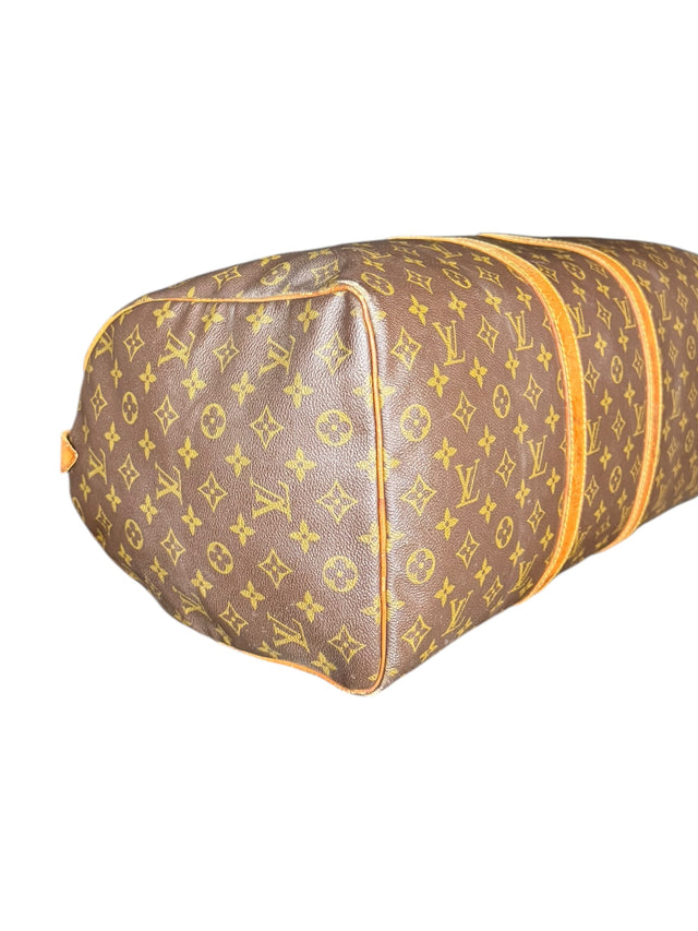 Louis Vuitton Keepall 50 Reisetasche Weekender Tasche Monogram Braun