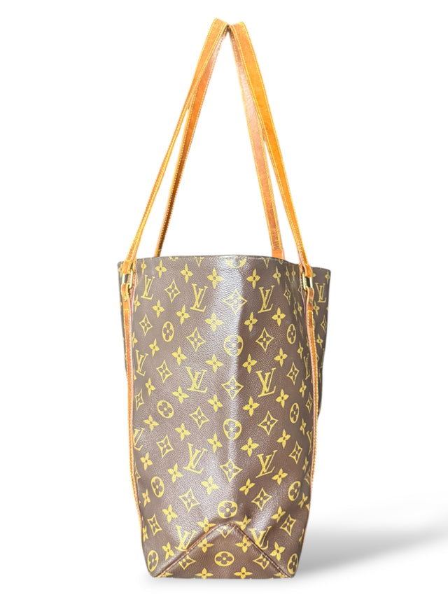 Louis Vuitton Sac Shopping Handtasche Shopper Monogram Braun