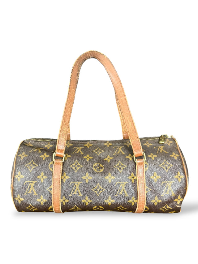 Louis Vuitton Papillon 30 Handtasche Monogram Braun
