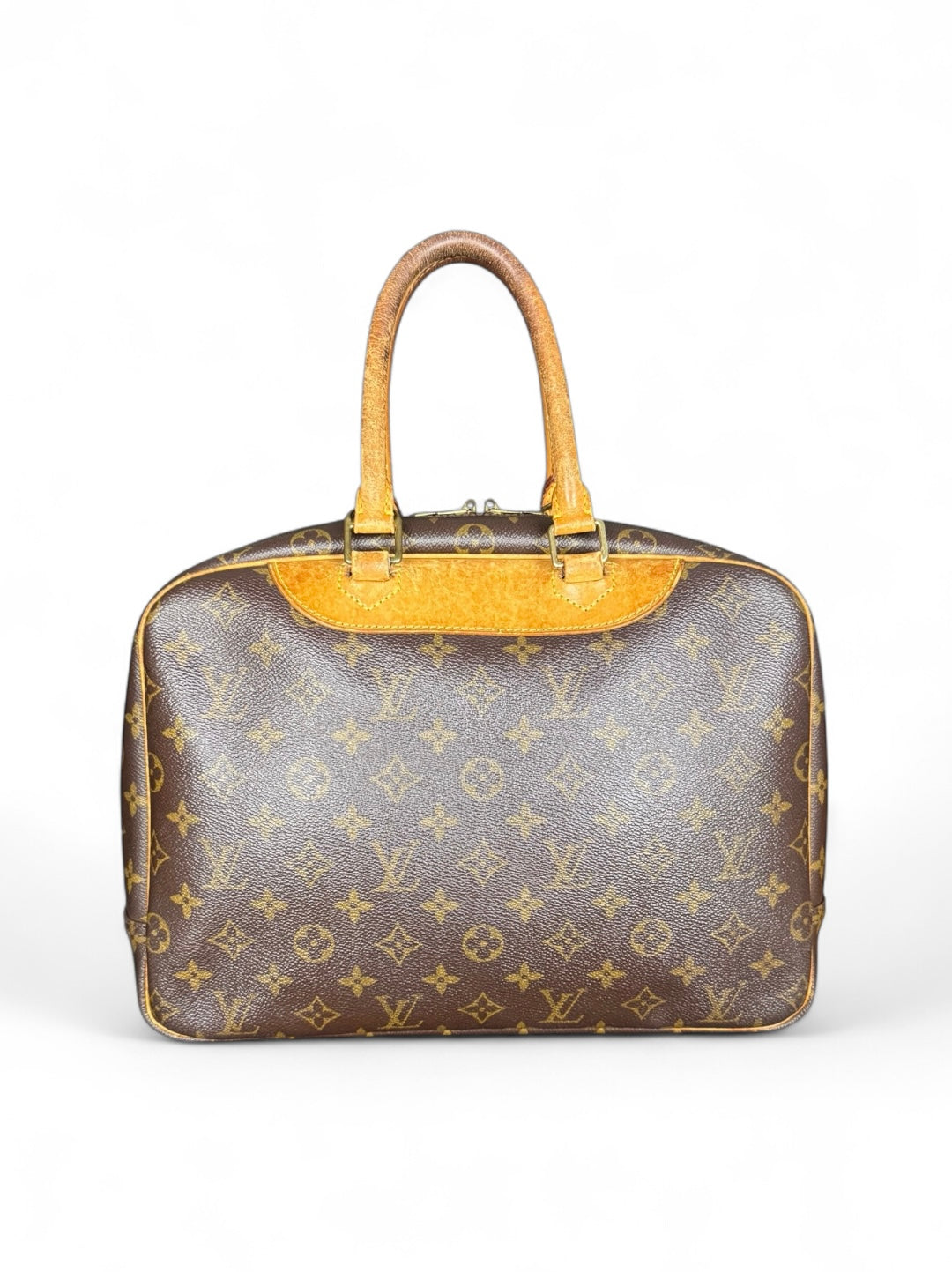 Louis Vuitton Deauville Handtasche Monogram Braun