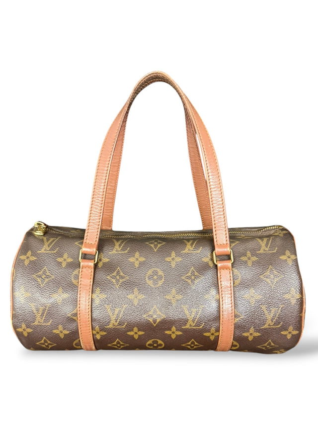 Louis Vuitton Papillon 30 Handtasche Monogram Braun