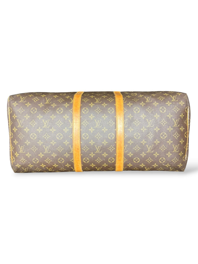 Louis Vuitton Keepall 55 Reisetasche Weekender Tasche Monogram Braun