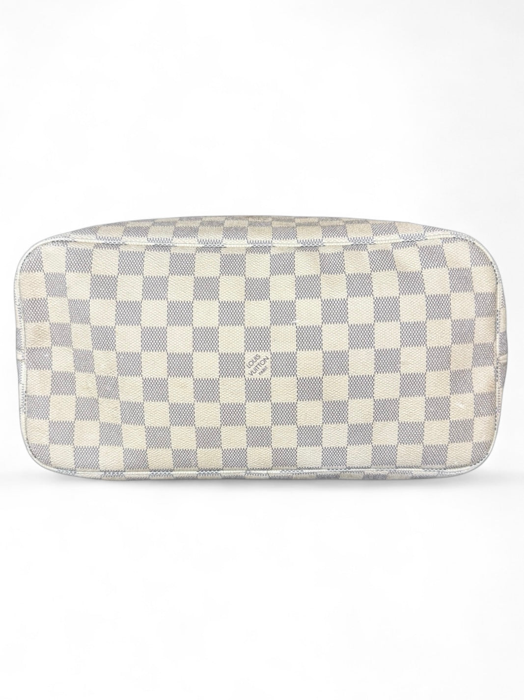 Louis Vuitton Neverfull MM Handtasche Shopper Damier Azur