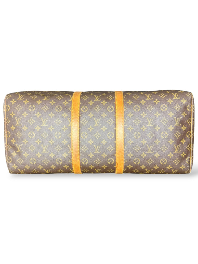 Louis Vuitton Keepall 55 Reisetasche Weekender Tasche Monogram Braun
