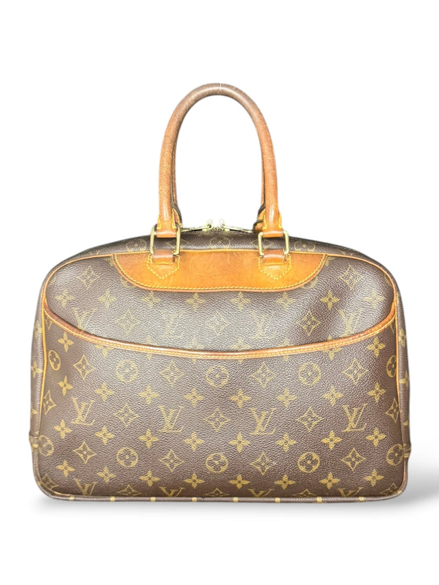 Louis Vuitton Deauville Handtasche Monogram Braun