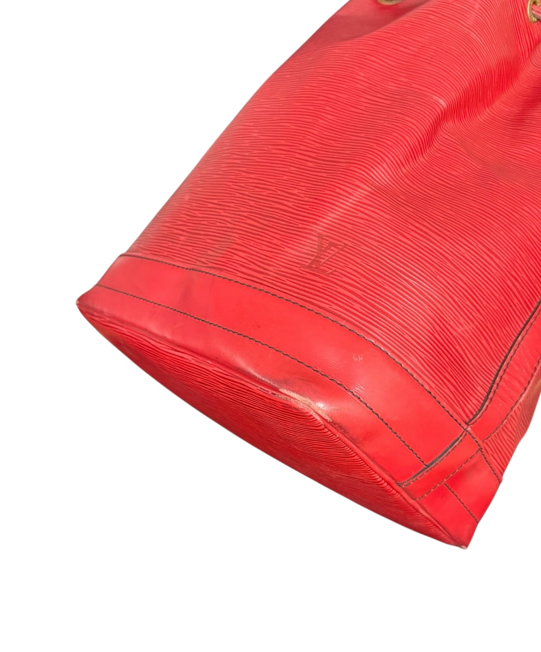 Louis Vuitton Sac Noe Grande Handtasche Epi Leder Rot