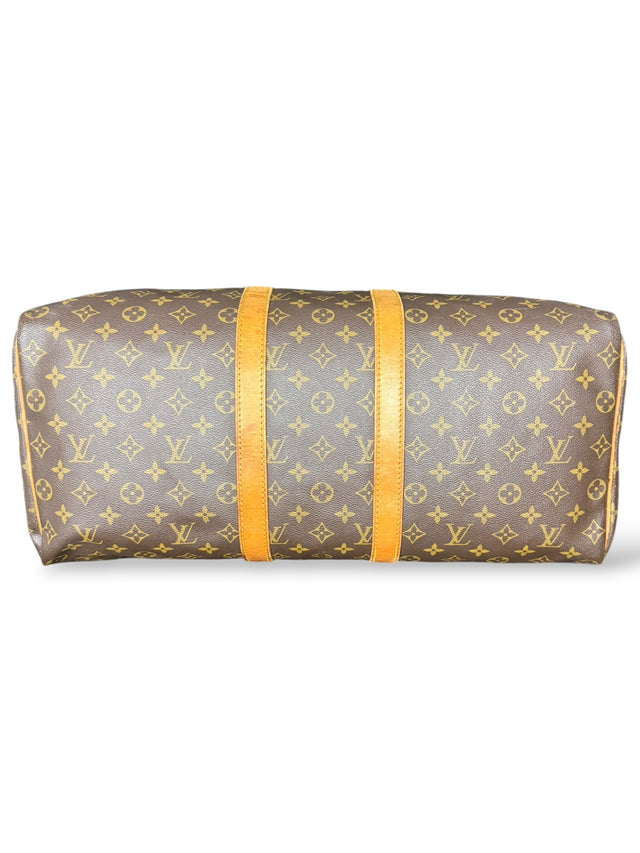 Louis Vuitton Keepall 50 Reisetasche Weekender Tasche Monogram Braun