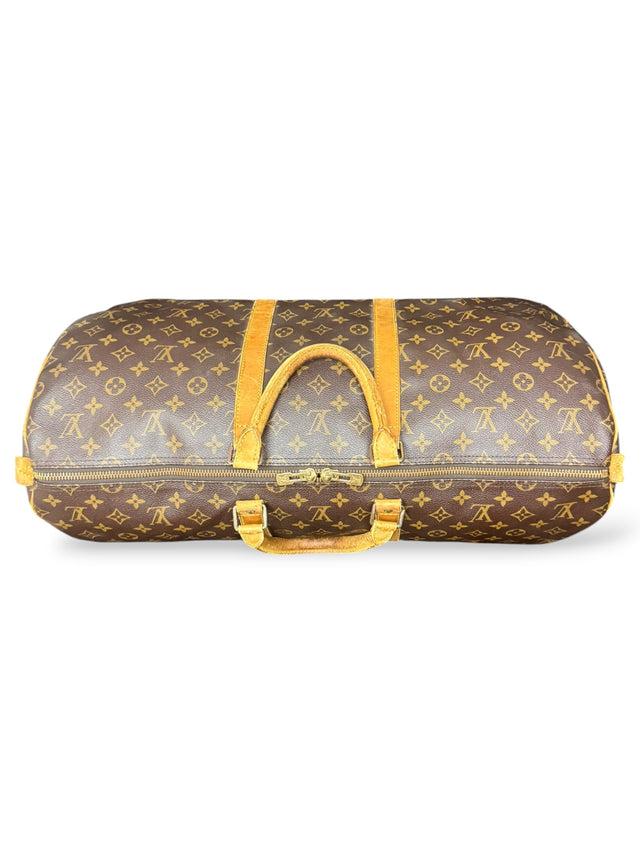 Louis Vuitton Keepall 55 Reisetasche Weekender Tasche Monogram Braun