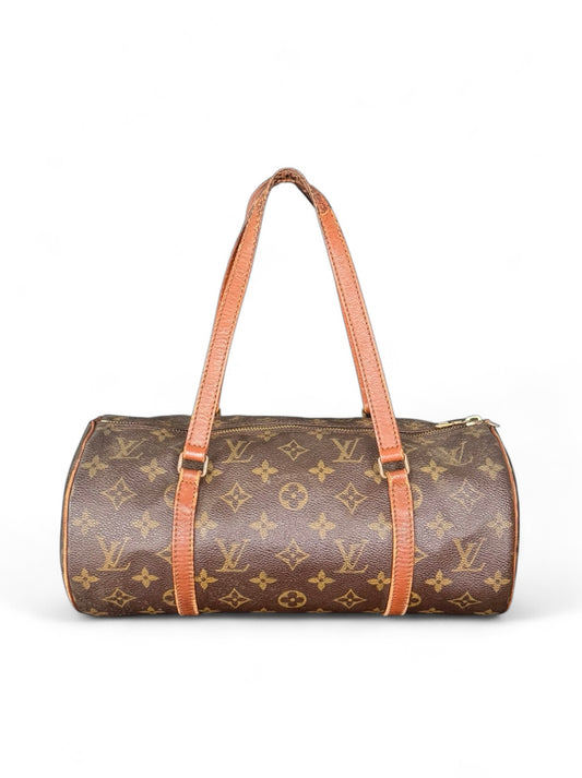 Louis Vuitton Papillon 30 Handtasche Monogram Braun