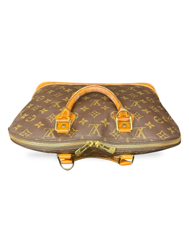 Louis Vuitton Alma Handtasche Tasche Monogram Braun
