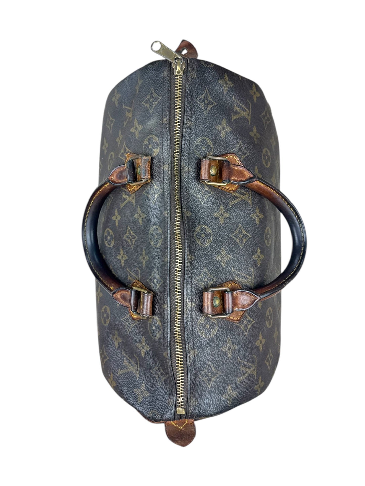 Louis Vuitton Speedy 30 Handtasche Monogram Braun