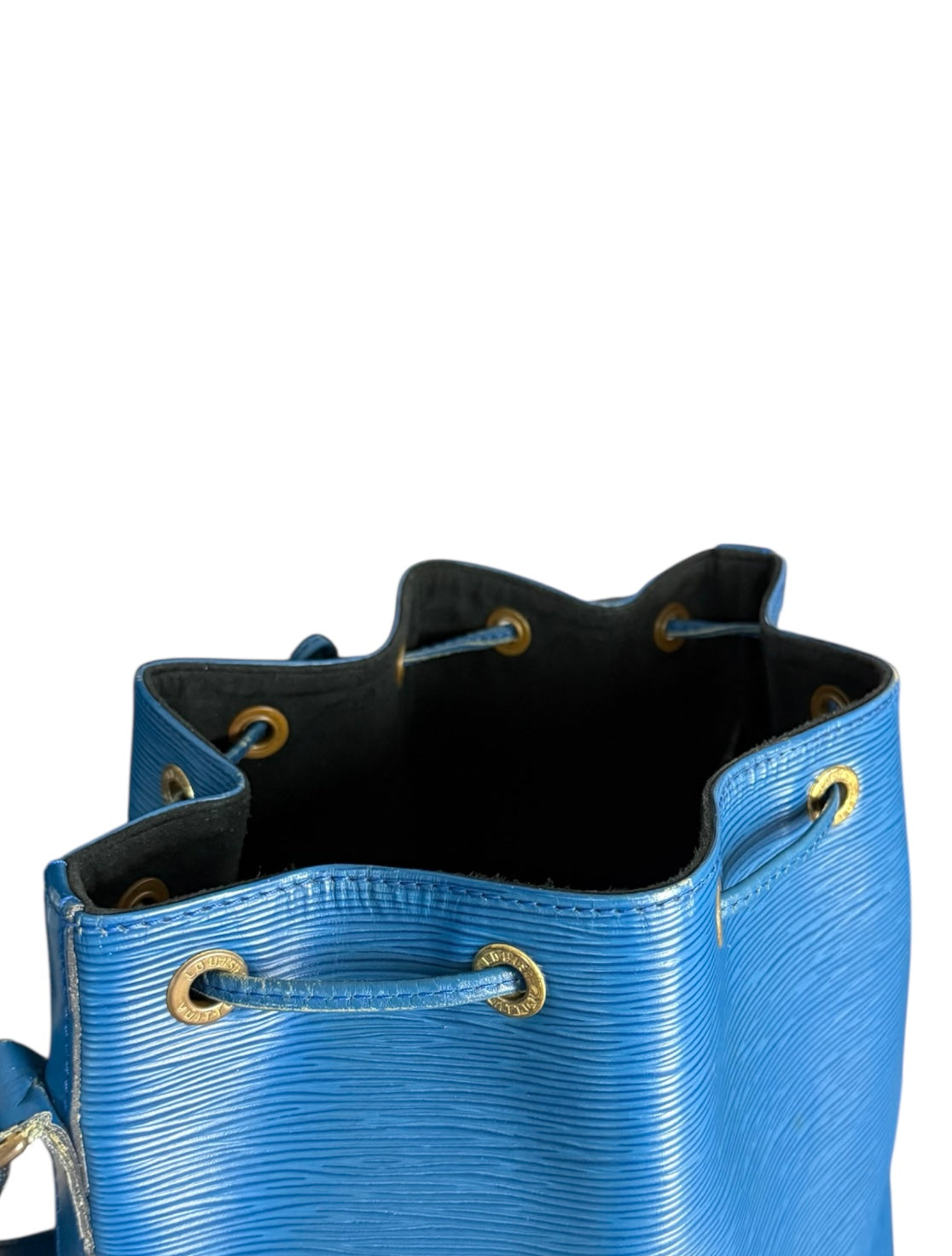 Louis Vuitton Sac Noe Petit Handtasche Epi Leder Blau