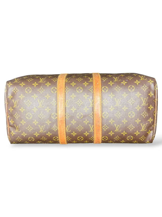 Louis Vuitton Keepall 45 Reisetasche Weekender Tasche Monogram Braun