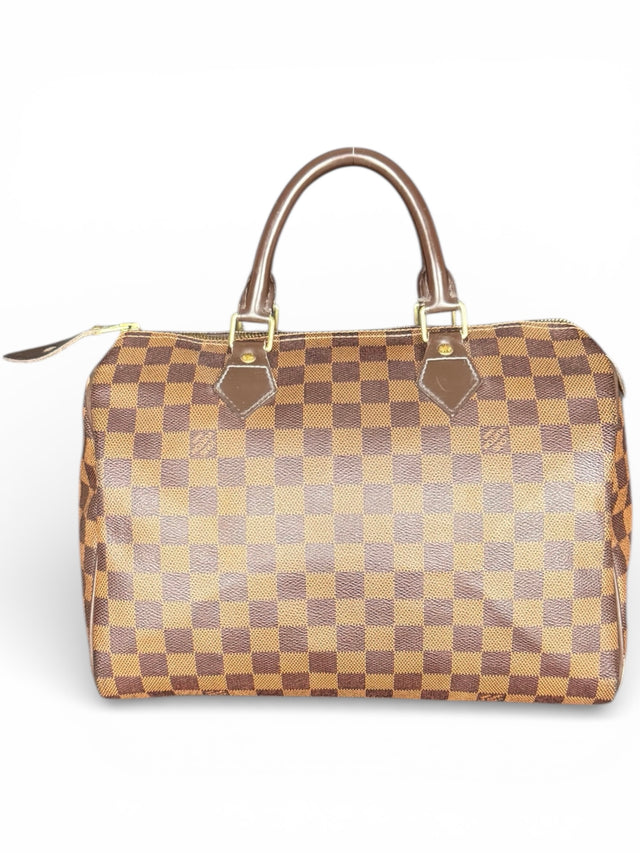 Louis Vuitton Speedy 30 Handtasche Damier Ebene