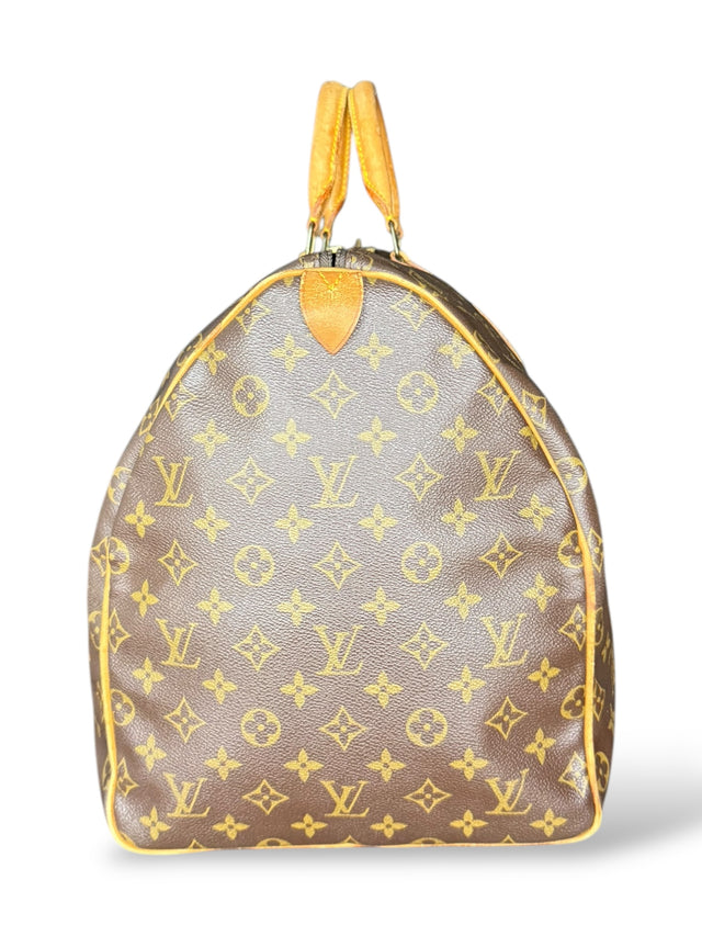 Louis Vuitton Keepall 55 Reisetasche Weekender Tasche Monogram Braun