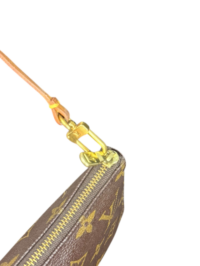 Louis Vuitton Pochette Accessoires Handtasche Monogram Braun