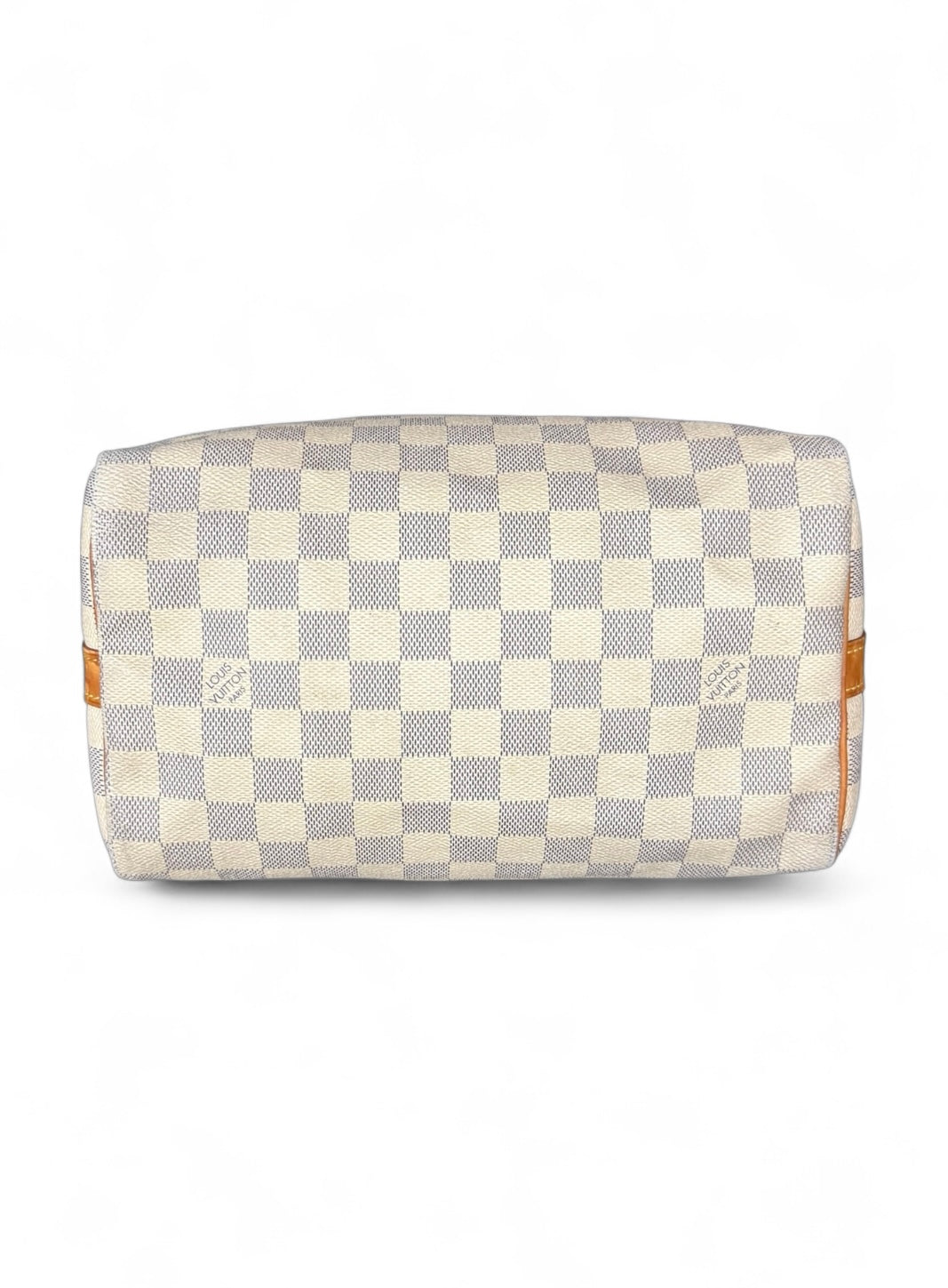 Louis Vuitton Speedy 25 Bandouliere Handtasche Damier Azur