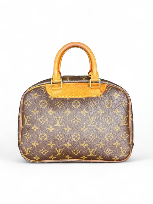 Louis Vuitton Deauville Mini Handtasche Monogram Braun