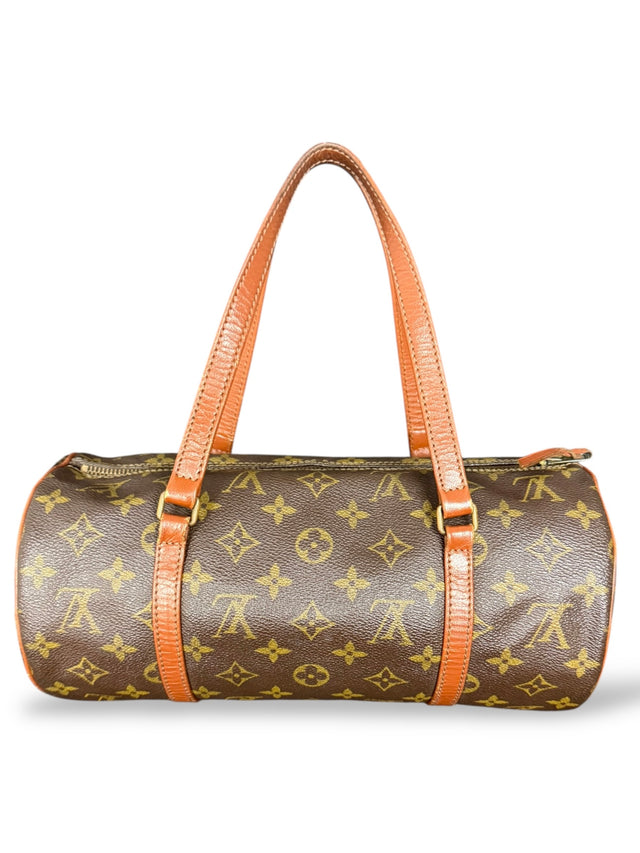 Louis Vuitton Papillon 30 Handtasche Monogram Braun