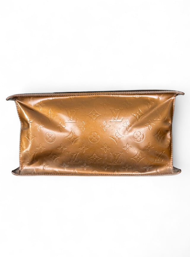 Louis Vuitton Forsyth Handtasche Vernis Bronze Braun