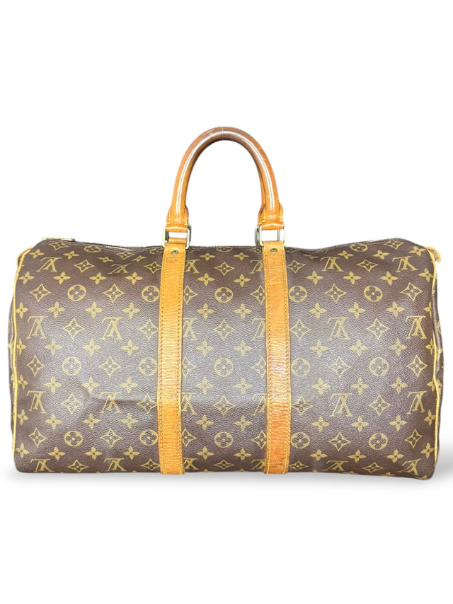 Louis Vuitton Keepall 45 Reisetasche Weekender Tasche Monogram Braun