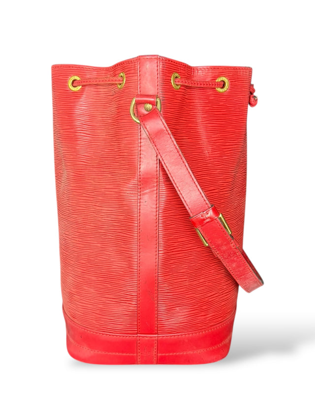 Louis Vuitton Sac Noe Grande Handtasche Epi Leder Rot