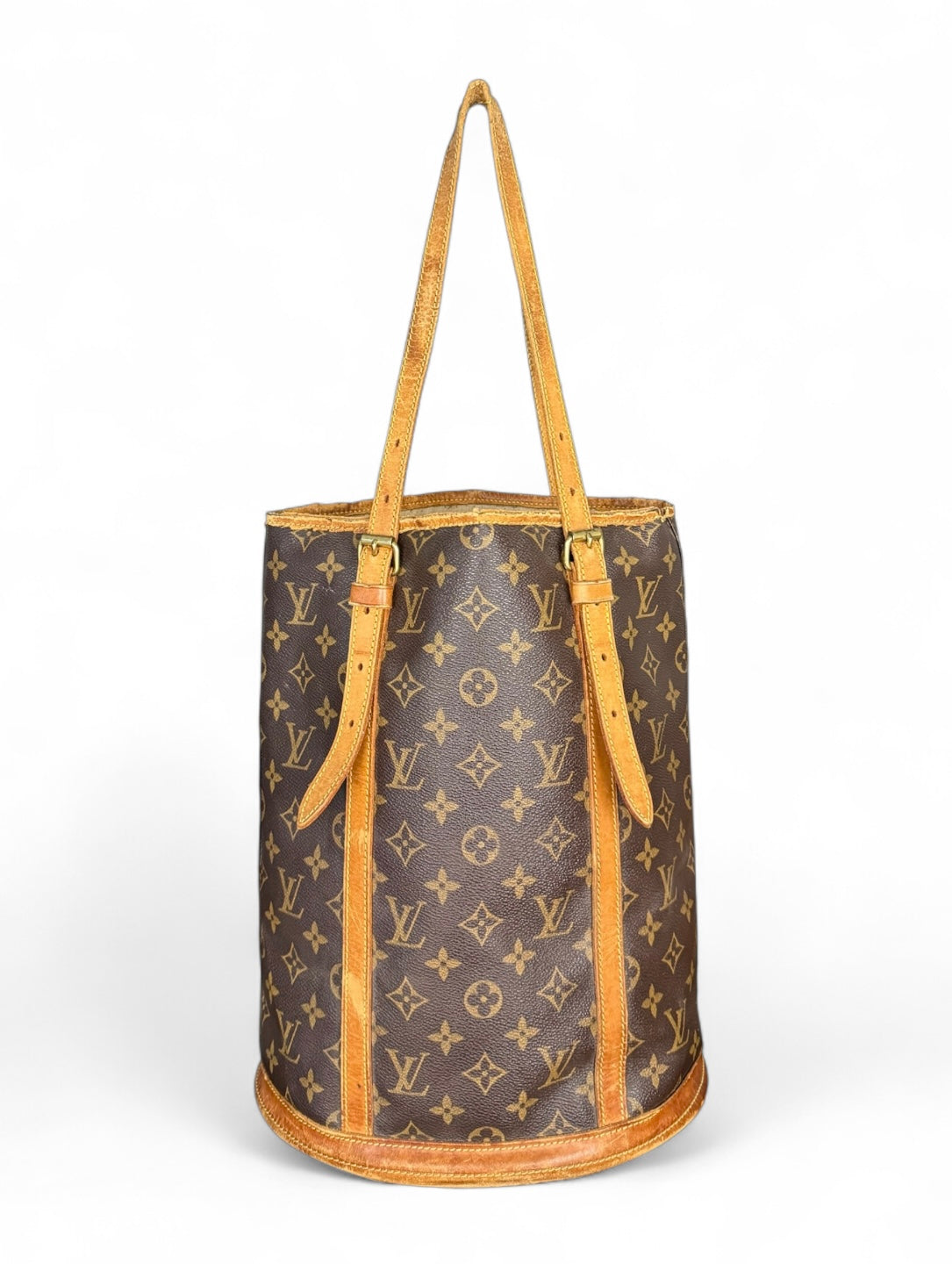 Louis Vuitton Bucket GM Handtasche Shopper Monogram Braun