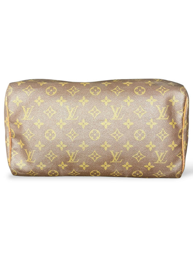 Louis Vuitton Speedy 30 Handtasche Monogram Braun