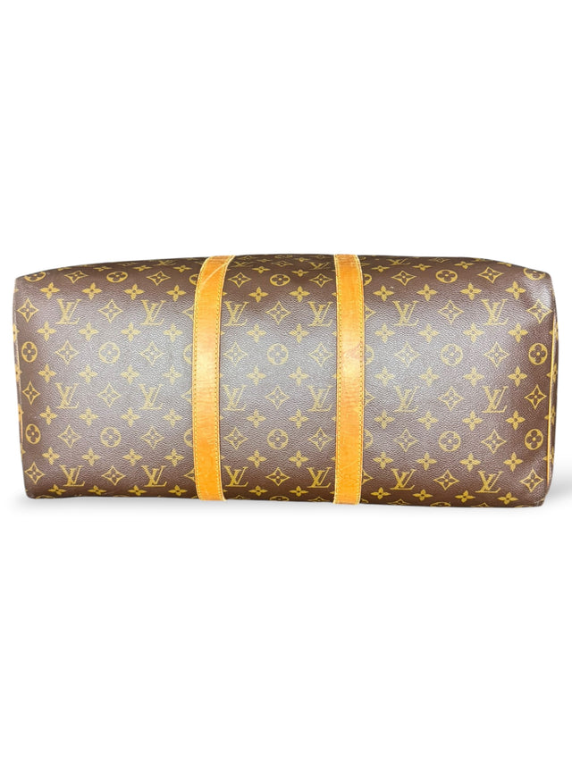 Louis Vuitton Keepall 50 Reisetasche Weekender Tasche Monogram Braun