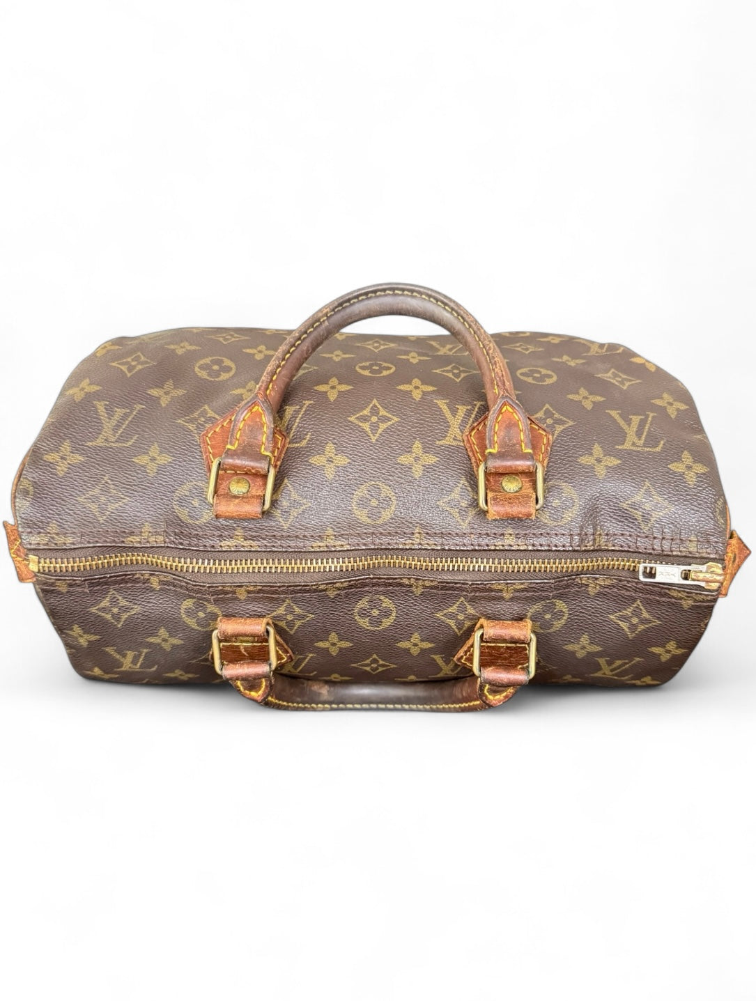 Louis Vuitton Speedy 30 Handtasche Monogram Braun