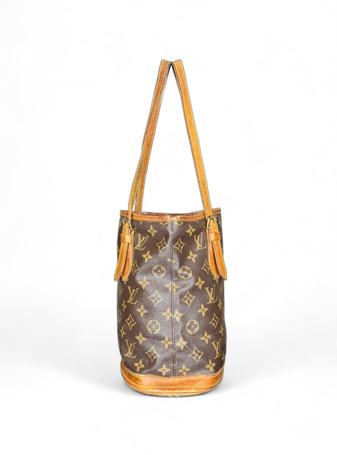 Louis Vuitton Bucket PM Mini Handtasche Monogram Braun