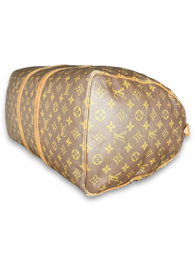 Louis Vuitton Keepall 50 Reisetasche Weekender Tasche Monogram Braun