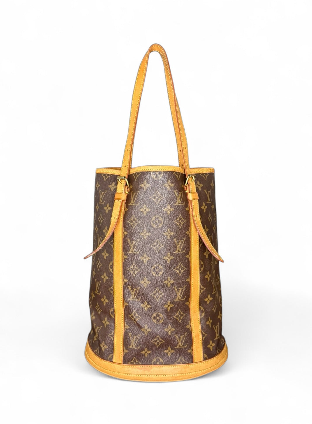 Louis Vuitton Bucket GM Handtasche Shopper Monogram Braun