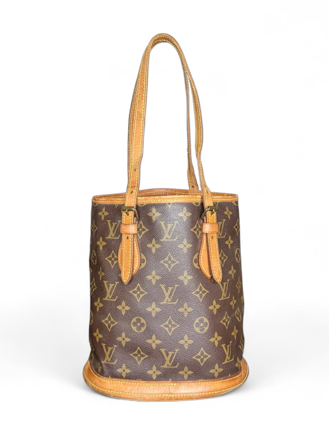 Louis Vuitton Bucket PM Mini Handtasche Monogram Braun