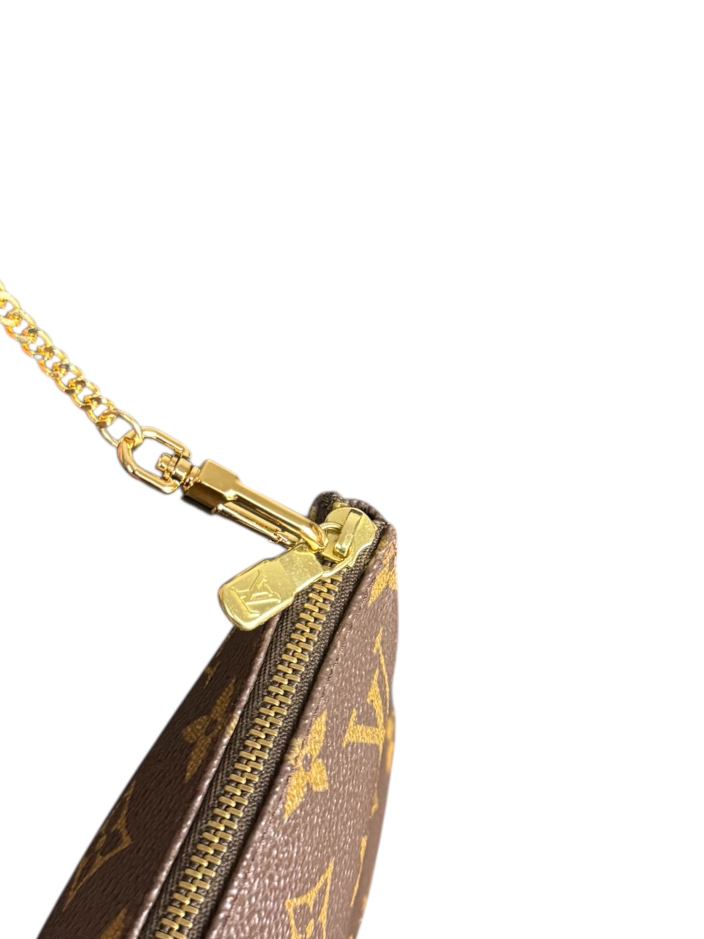 Louis Vuitton Pochette Accessoires Handtasche Monogram Braun