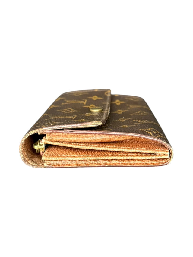 Louis Vuitton Sarah Tresor Geldbeutel Geldbörse Portemonnaie Portmonee
