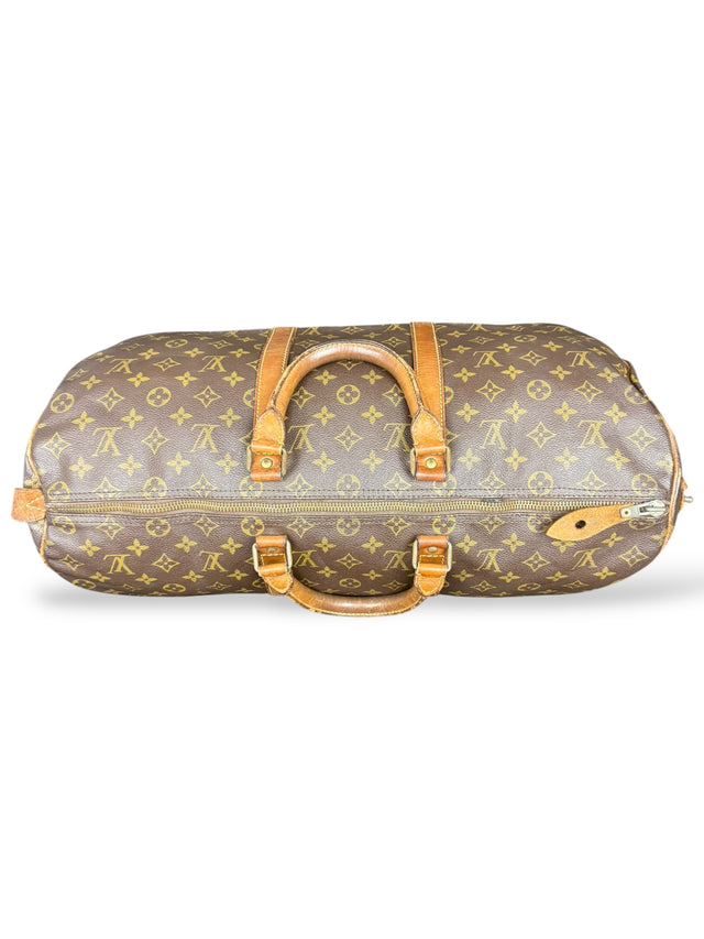 Louis Vuitton Keepall 50 Reisetasche Weekender Tasche Monogram Braun