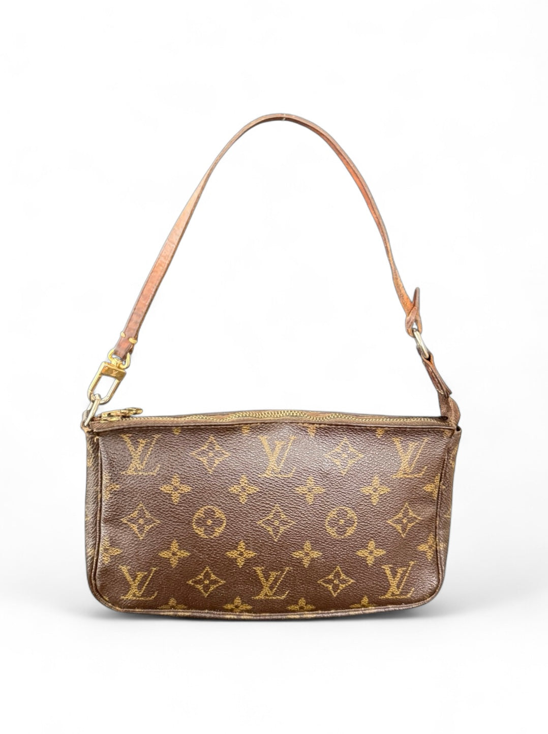Louis Vuitton Pochette Accessoires Handtasche Monogram Braun