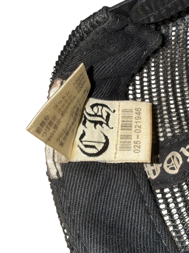 Chrome Hearts Trucker Cap Schwarz Weiß
