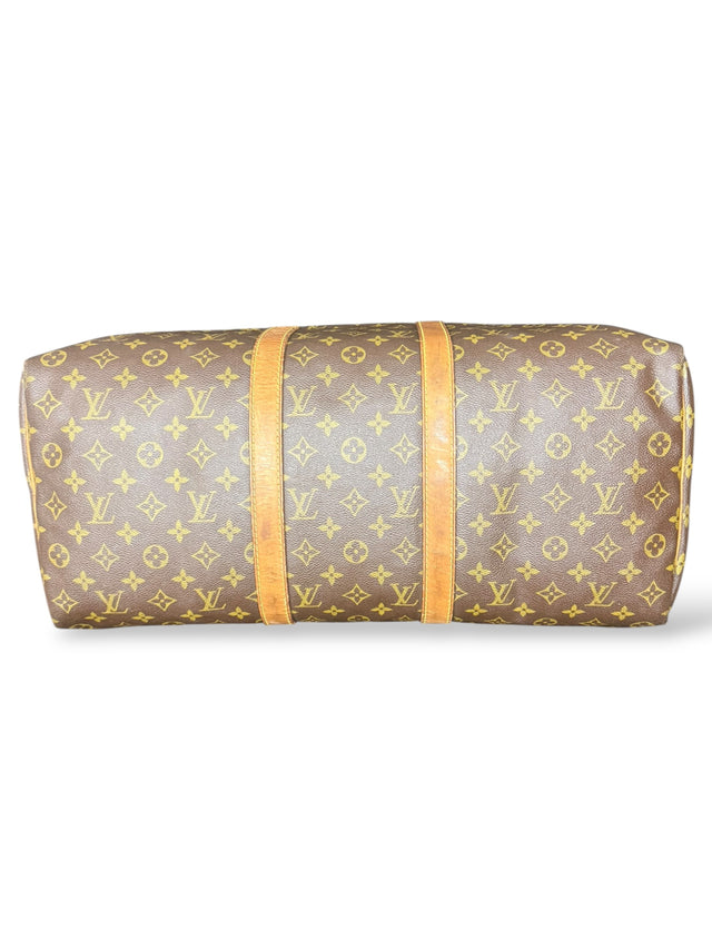 Louis Vuitton Keepall 50 Reisetasche Weekender Tasche Monogram Braun