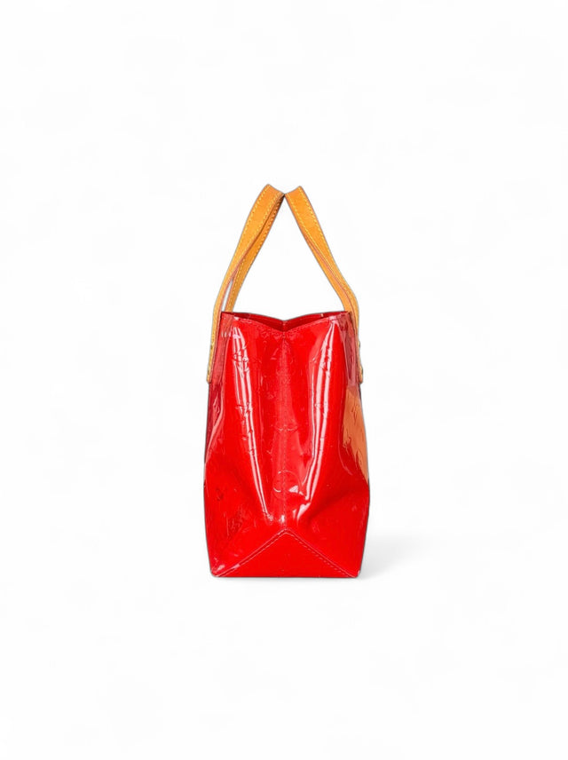Louis Vuitton Reade PM Handtasche Vernis Monogram Rot