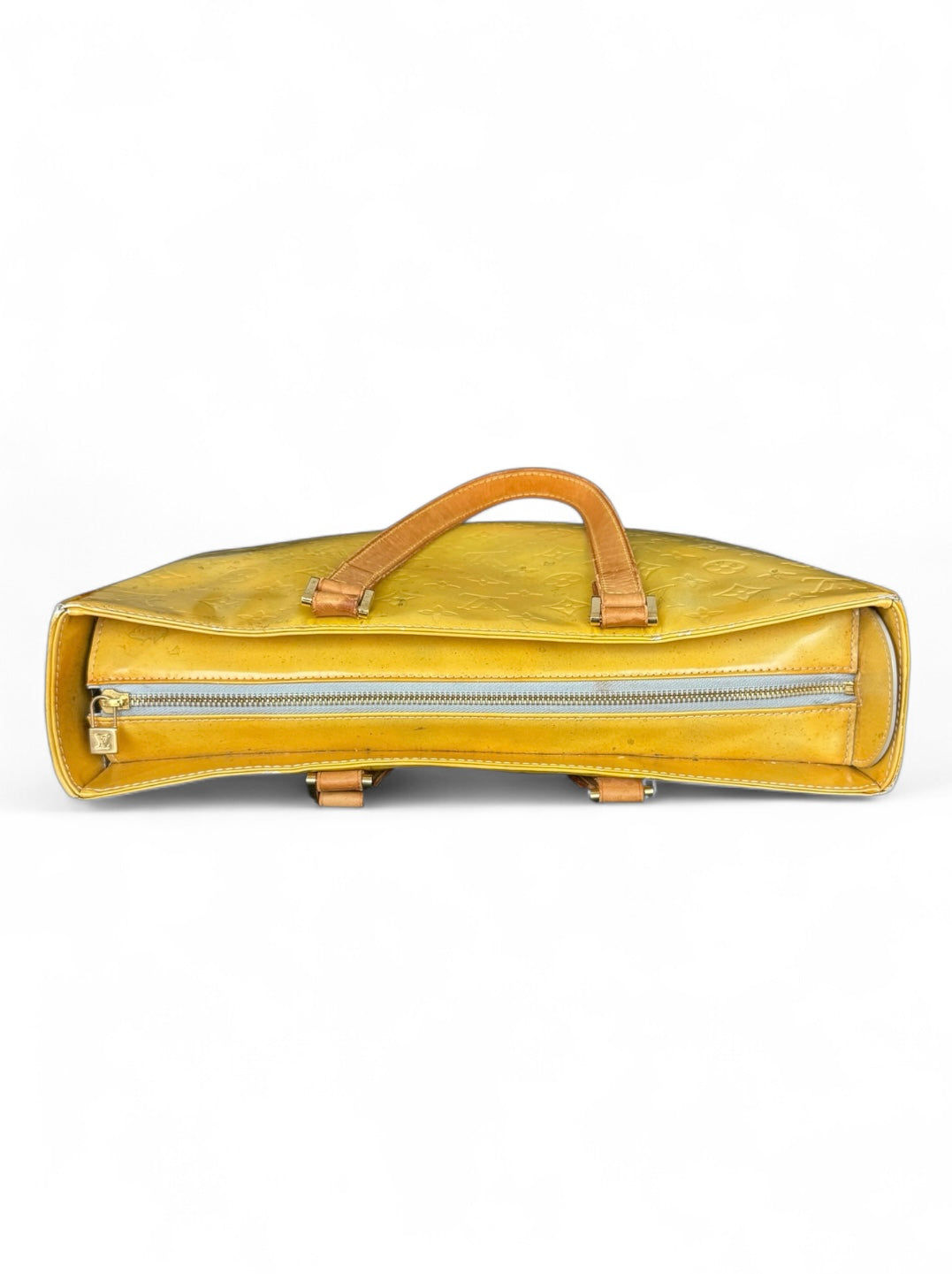 Louis Vuitton Columbus Handtasche Vernis Monogram Gelb