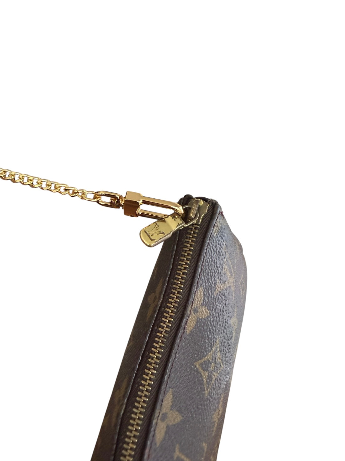 Louis Vuitton Pochette Accessoires Handtasche Monogram Braun