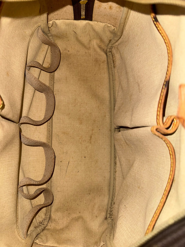 Louis Vuitton Deauville Handtasche Monogram Braun