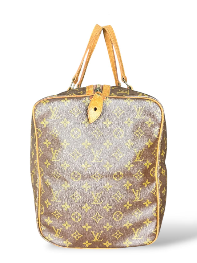 Louis Vuitton Sac Souple 55 Reisetasche Weekender Keepall Monogram Braun